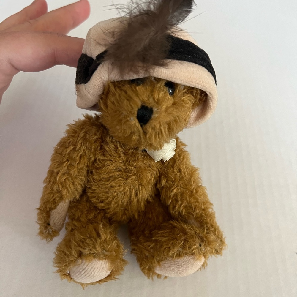 Boyds Bears “Chanel De La Plumette." Golden Teddy